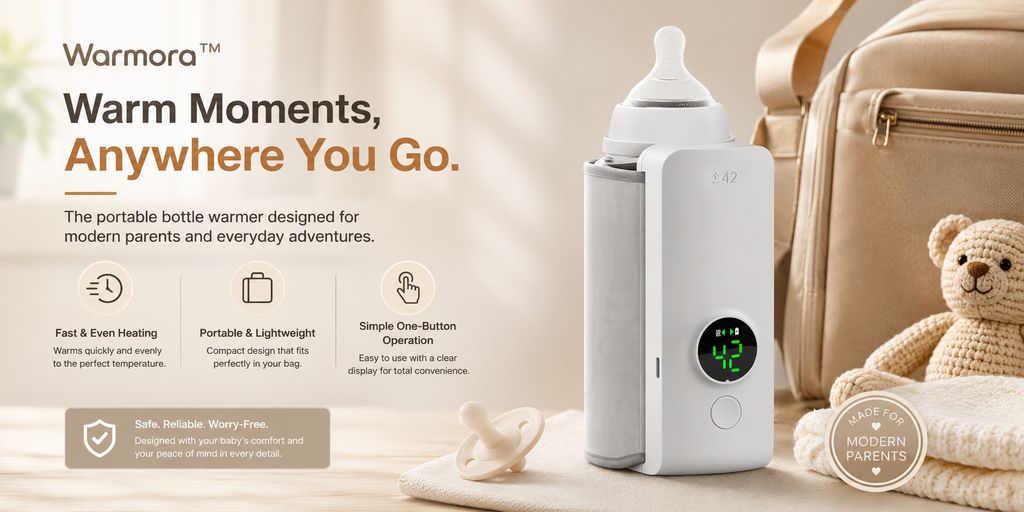 Warmora™ Portable Bottle Warmer Bundle
