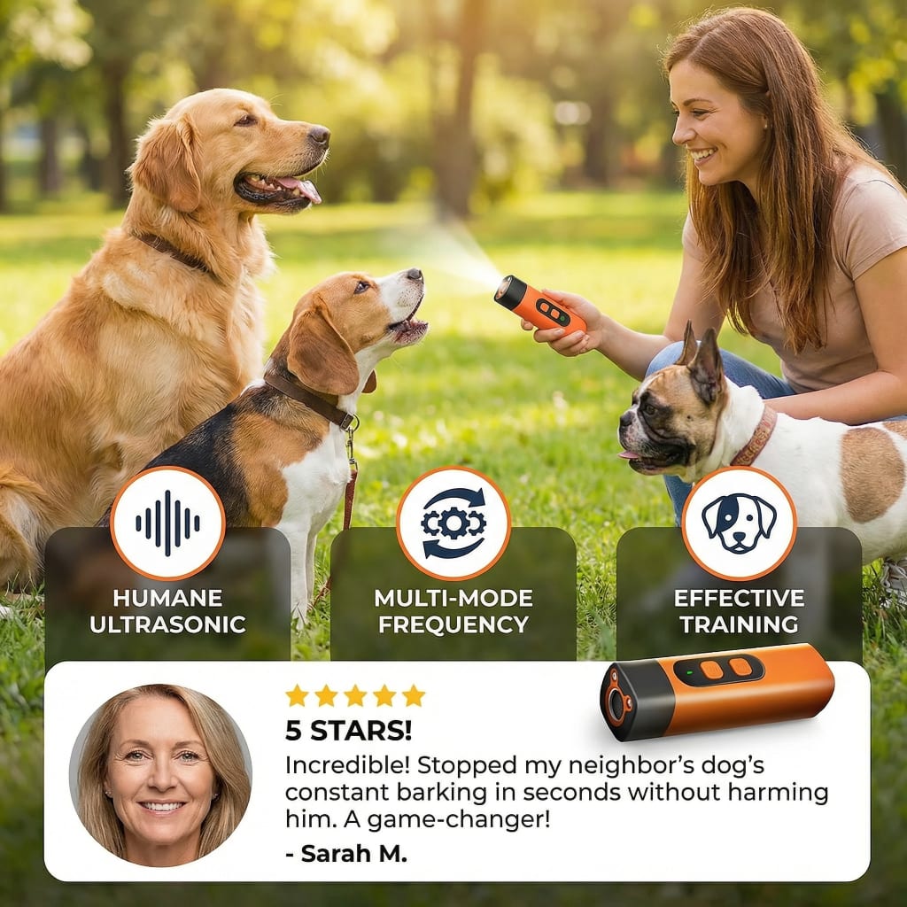 BarkProtection - Dog-friendly anti-bark ultrasonic device